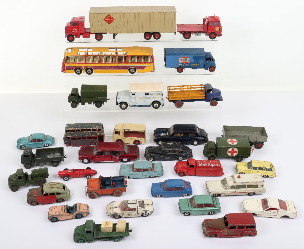 Quantity of Play-worn Dinky Toys