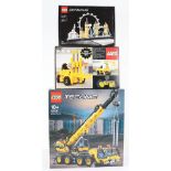 Lego Technic and Architecture boxed sets