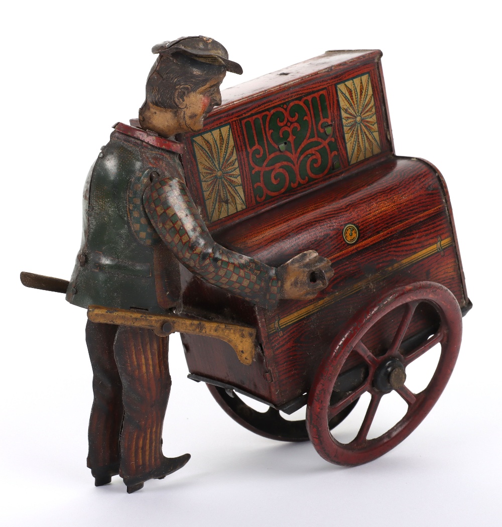 Distler Jacko the Merry Organ Grinder tinplate toy - Image 3 of 5