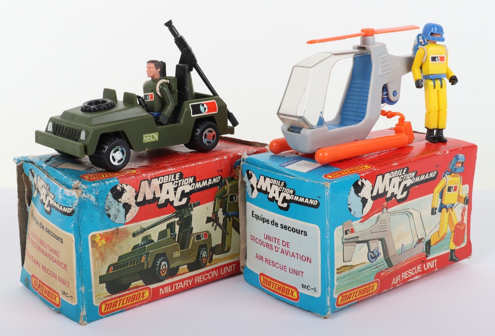 Two Boxed Matchbox Mobile Action Command Sets - Image 2 of 3