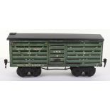 Marklin for the U.S market gauge I ‘United Fruit Company’ eight-wheel bogie Fruit van, German circa