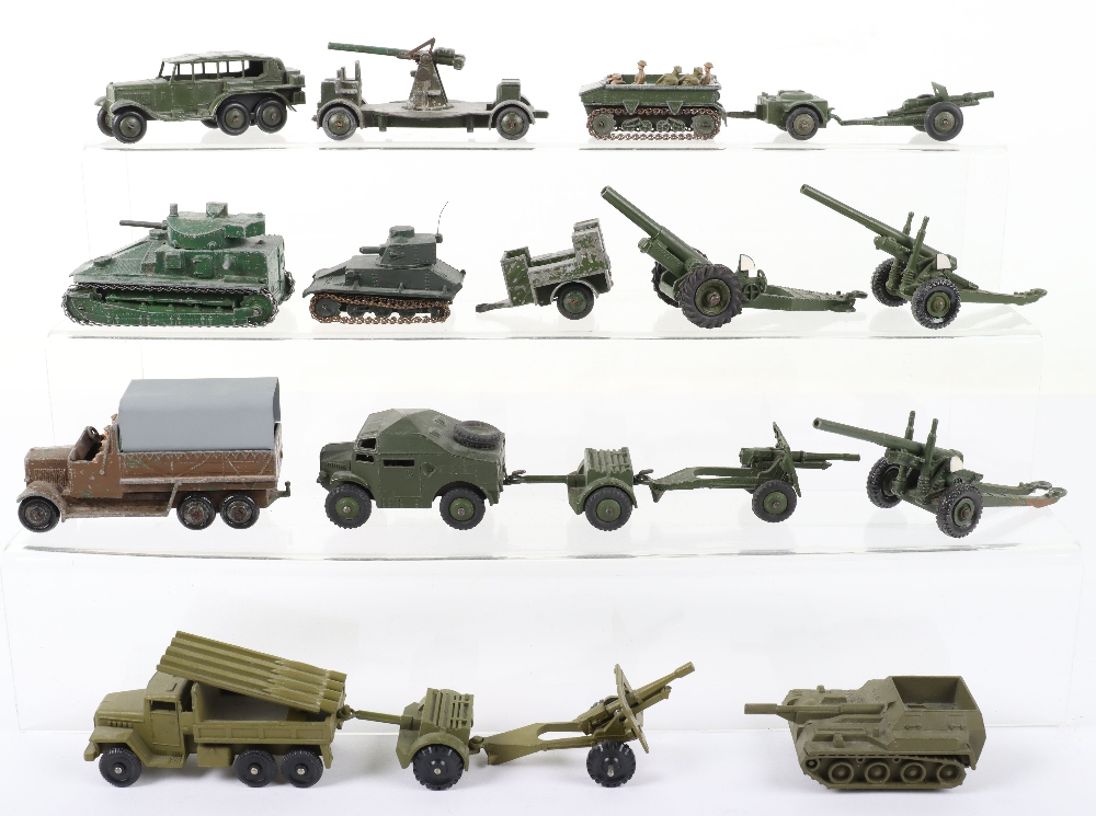 Quantity of unboxed Military Dinky Toys, - Image 2 of 2