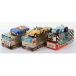 Three Boxed Race Tuned Scalextric’s Slot Cars