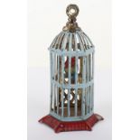 Scarce Early Meier Tinplate Penny Toy Bird Cage