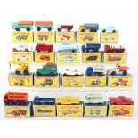 Collection of Thirty Six Matchbox Lesney Regular Wheels Boxed Models