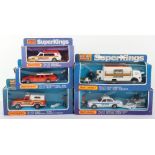 Five Boxed Matchbox Superkings Emergency vehicles