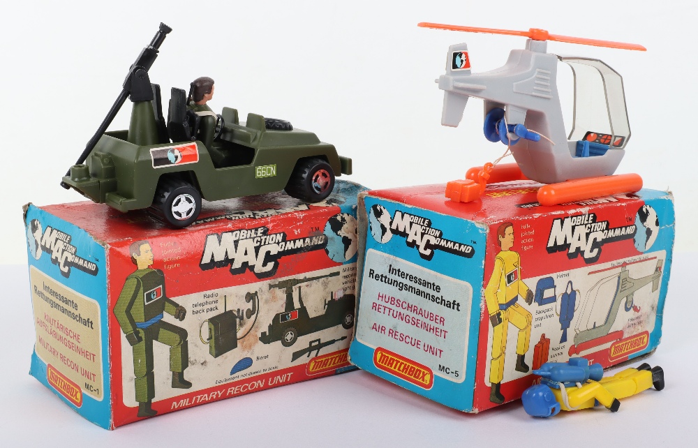 Two Boxed Matchbox Mobile Action Command Sets - Image 3 of 3