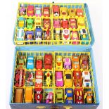 Matchbox Lesney Superfast Collectors case with Forty Eight models