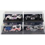 Four Boxed Fly Car Model Slot Cars