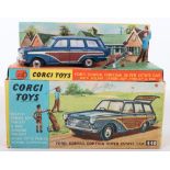 Corgi Toys 440 Ford Cortina Super Estate Car, with golfer, caddie boy