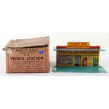 Scarce Dinky Toys Boxed Pre-War No.48 Tinplate Petrol Station