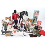 A Large Quantity of Vintage Action Man Dolls, Clothes and equipment