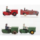 Three Dinky Toys 14z Triporteur Three Wheel Delivery Cycle