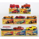 Eight Boxed Matchbox Lesney Superfast Models