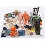 A good Quantity of Vintage Action Man Dolls, Clothes and Accessories