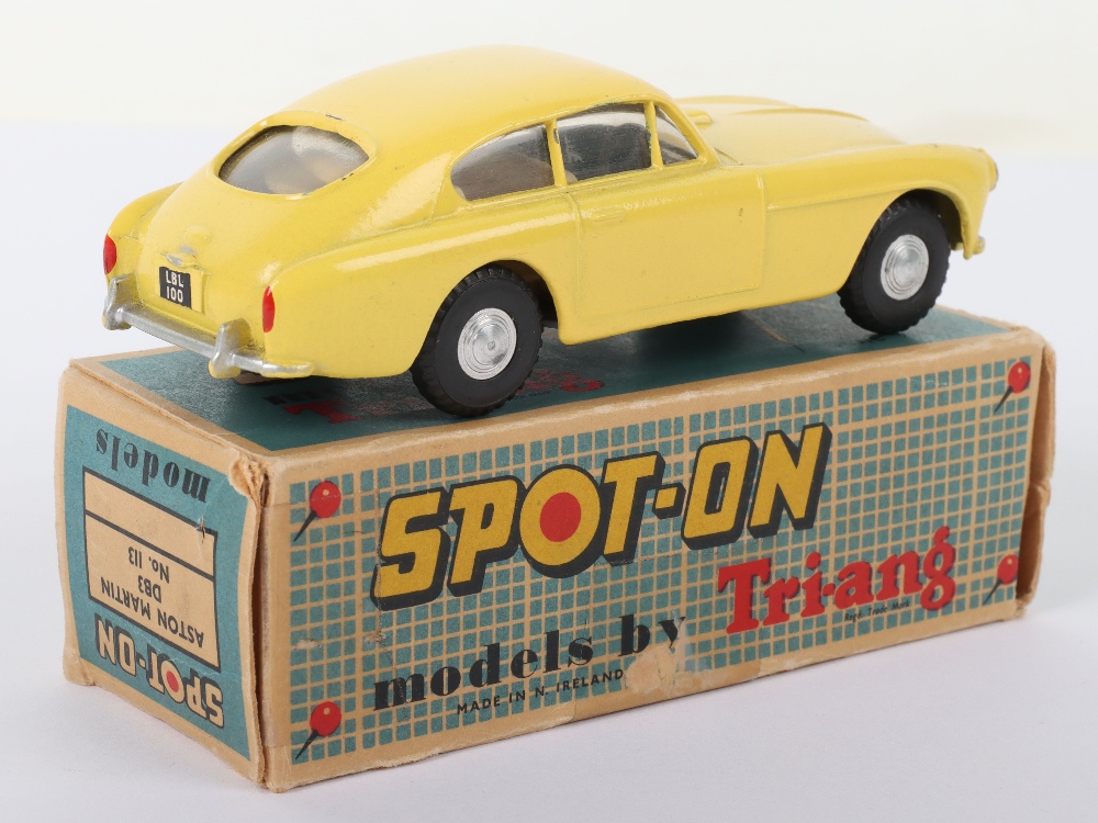 Tri-ang Spot On Model 113 Aston Martin DB3, yellow body - Image 2 of 5