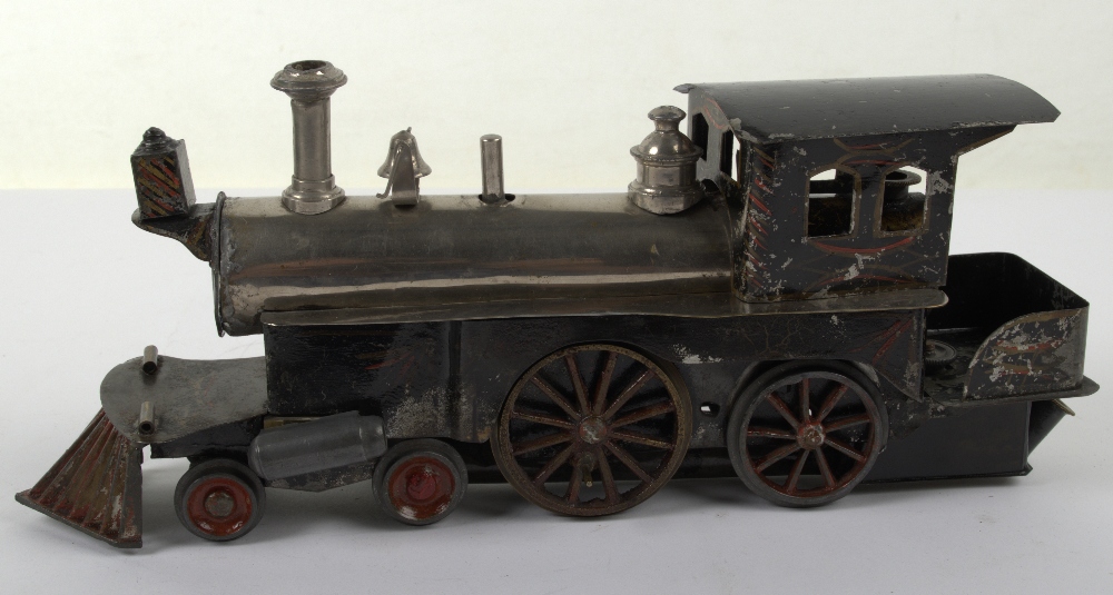 A rare and early gauge I Beggs 4-4-0 live steam locomotive with original Passenger and U.S Postal ca - Image 10 of 12