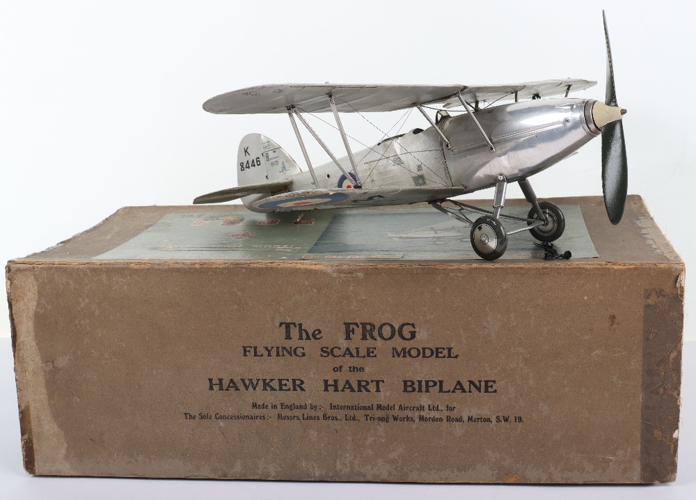 Scarce Frog Aeroplane Hawker Hart Biplane - Image 2 of 10