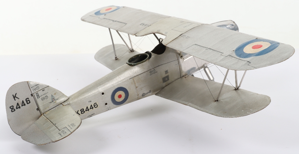 Scarce Frog Aeroplane Hawker Hart Biplane - Image 7 of 10