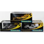 Three Boxed Scalextric Slot Cars