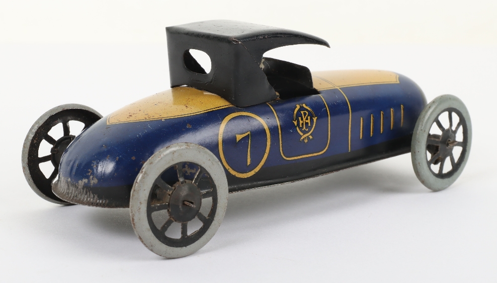 A scarce Paya tinplate clockwork two-seater sporting car, Spanish circa 1930 - Image 3 of 4