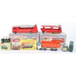 Dinky Toys Boxed 984 Car Carrier and 985 Trailer