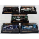 Five Boxed Scalextric Formula 1 Racing Cars Slot Cars