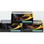 Three Boxed Scalextric Caterham 7 Slot Cars