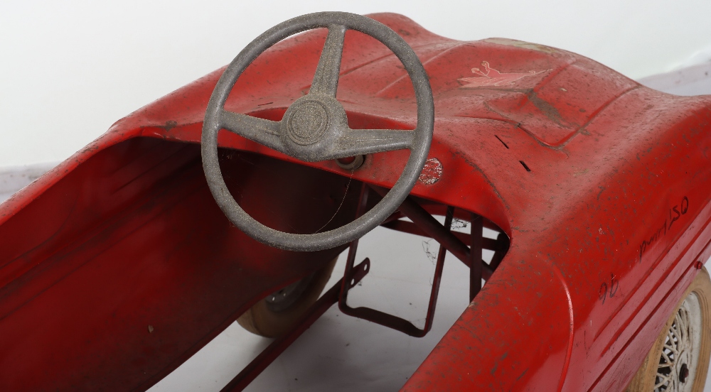 A rare Giordani Sports child’s pedal car, Italian 1950s - Image 6 of 8