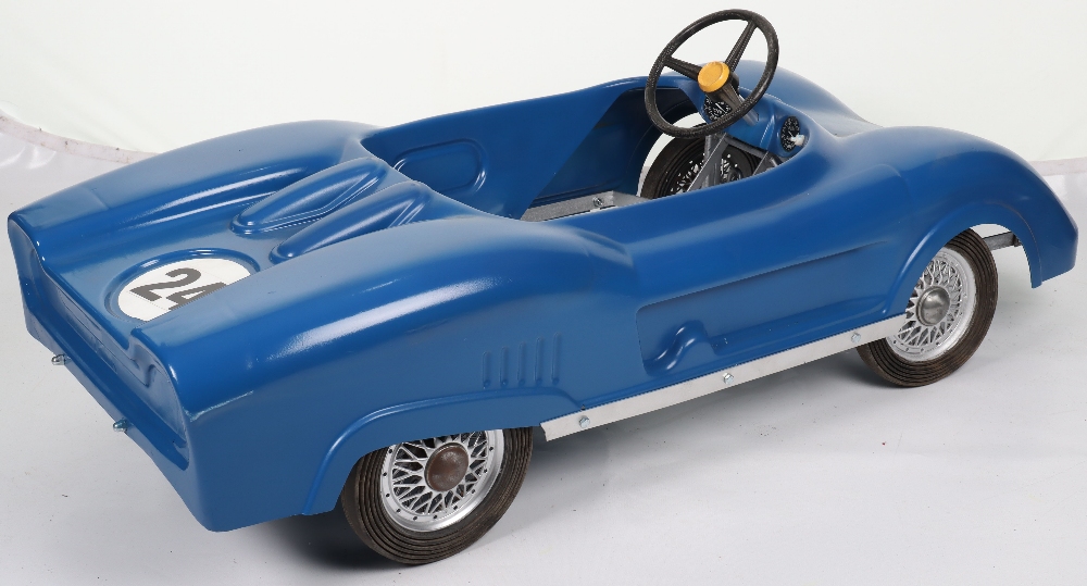 A scarce M & G (Morellett & Guerineae) hard moulded plastic Ford GT 40 child’s pedal Racing car, Fre - Image 5 of 11