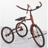 Child’s F.A Cartwright & Sons peddle driven tricycle, 1950s