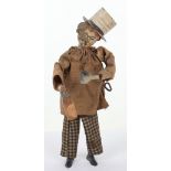 Fernand Martin tinplate clockwork Drunkard figure, French circa 1905