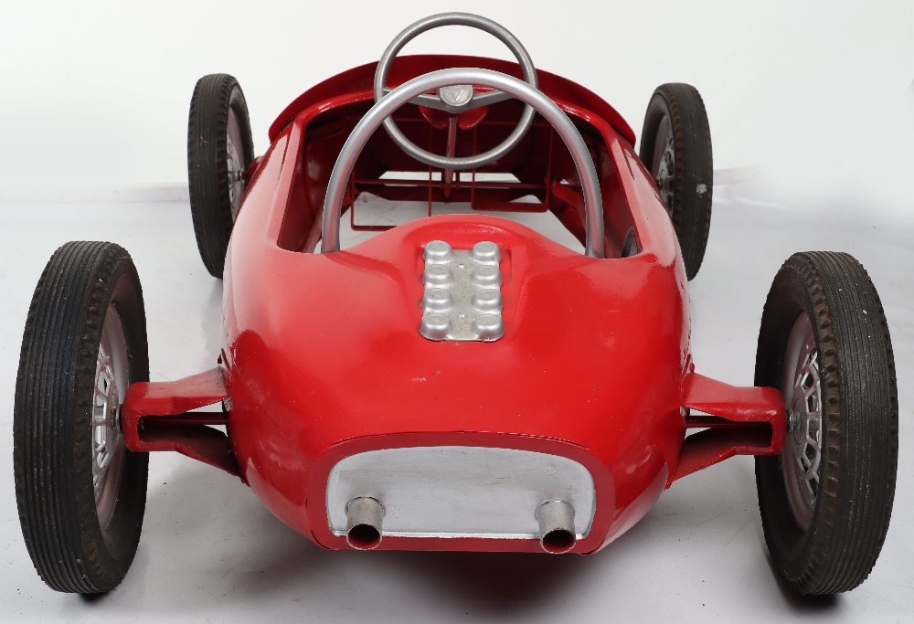 A scarce M & G (Morellett & Guerineae) Honda child’s motor racing pedal car, French circa 1970 - Image 7 of 8