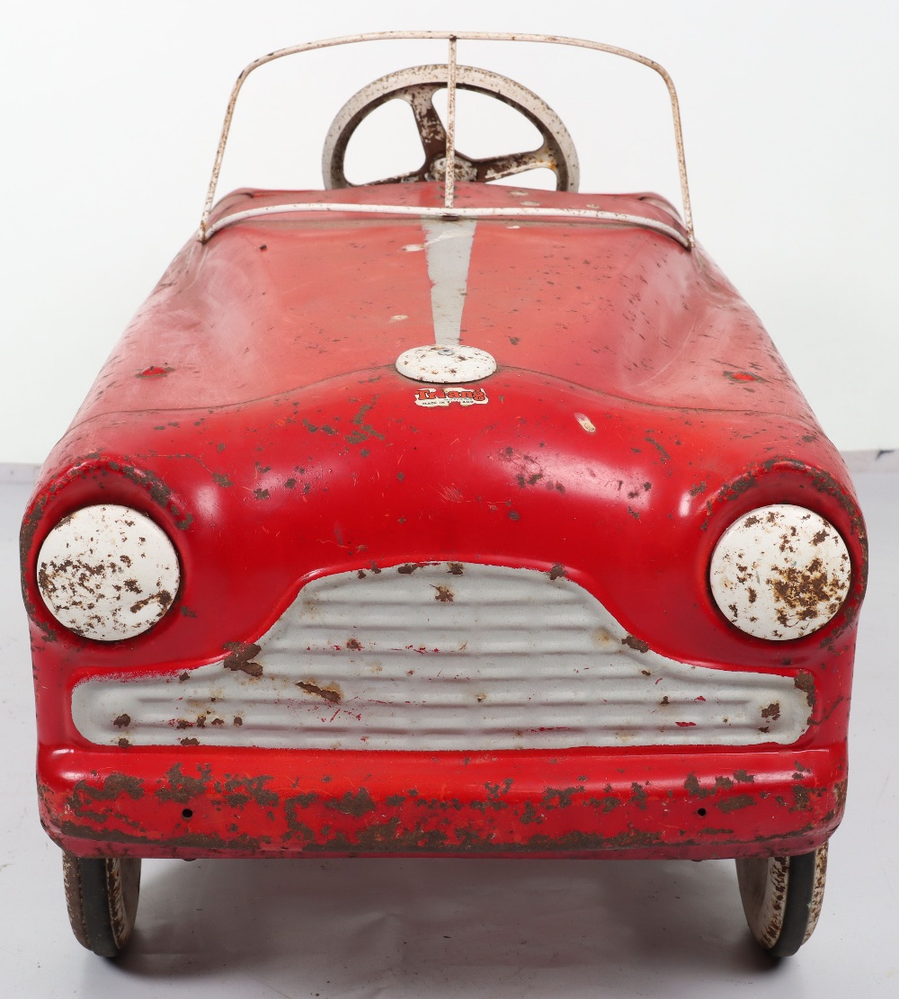 A Tri-ang pressed steel child’s pedal car, English 1960 - Image 2 of 10