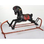 A Tri-ang moulded plastic large size child’s Rocking horse, 1960s