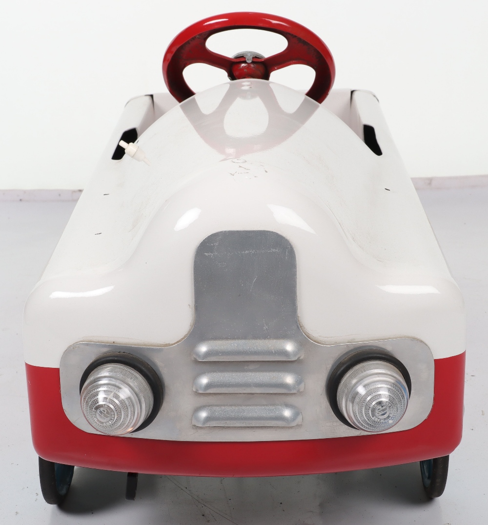 A Tri-ang pressed steel Monte Carlo child’s pedal car, English 1950s - Image 2 of 7