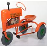 A Tri-ang pressed steel child’s pedal Tractor Major, English 1960s