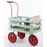 Medium Tri-ang Toy Dairy Cart, 1950s