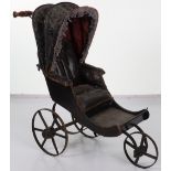 A good Victorian child’s Dolls pram