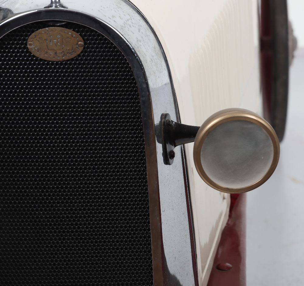 A very rare Eureka pressed steel Bugatti Duck tail type 35 child’s pedal Racing car, French circa 19 - Image 4 of 12