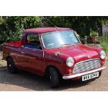 1979 Austin Mini Pickup, fitted with 1275 engine