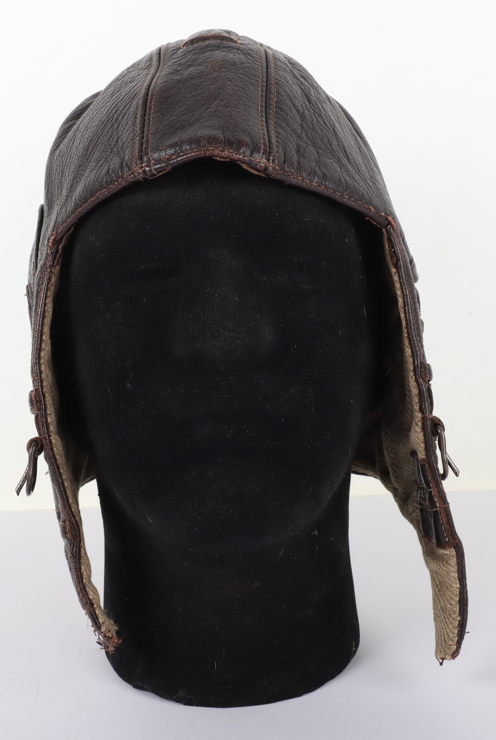 WW2 German Luftwaffe Leather Flying Helmet - Image 9 of 9