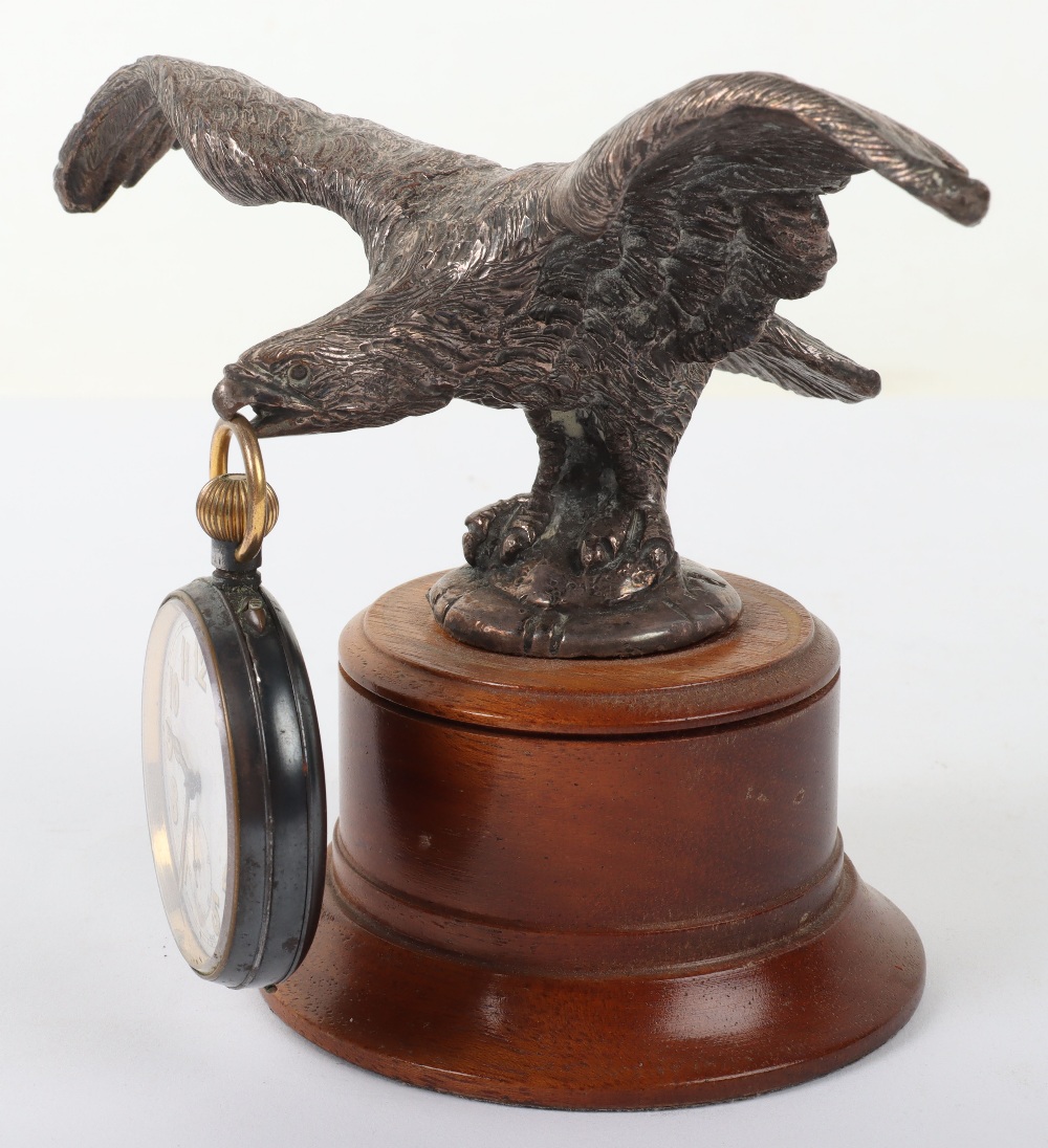 Early 20th Century Eagle in Flight Pocket Watch Stand - Image 5 of 5
