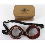 Vintage American Aviators Wilson Goggles