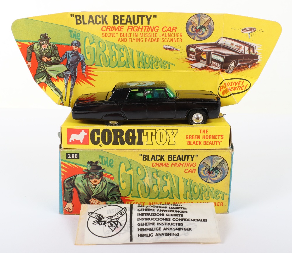 Corgi Toys 268 The Green Hornet ‘Black Beauty' Crime Fighting Car - Image 2 of 9