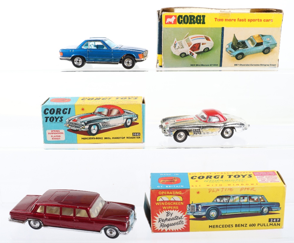 Three Corgi Toys Mercedes Benz Models - Image 2 of 2