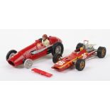 Two 1/43 Scale Ferrari Grand Prix Cars