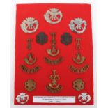 Badges of the Territorial Battalions of the Duke of Cornwall Light Infantry