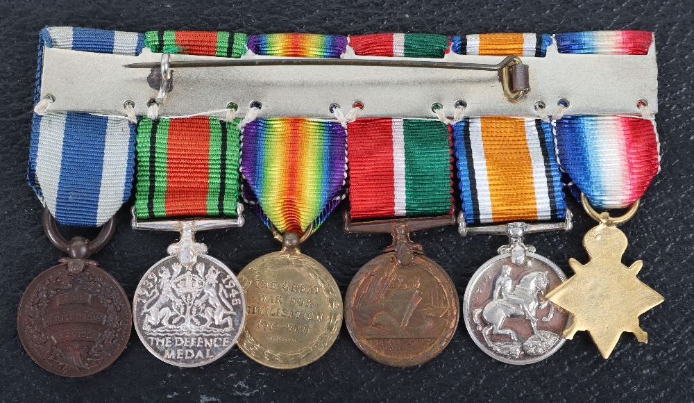 An Intriguing Group of Six Medals Attributed to a Member of the Mercantile Marine Who Felt the Need - Image 8 of 10