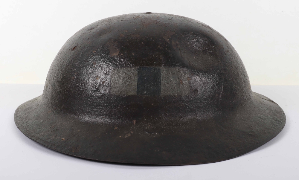 WW1 Regimentally Marked Steel Combat Helmet Shell - Image 3 of 10